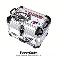 Boîtes à bagages étanches de haute qualité en provenance de Chine, boîtes de rangement arrière pour moto, fournisseurs d'accessoires pour moto