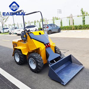 Envío Gratis Minicargadora Hidráulica con Ruedas para Agricultura, Minicargadora Tipo Cucharón para Huertos - Product Image 1