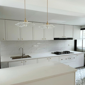 Meubles de cuisine modulaires en bois sur mesure Heng Feng pour toute la maison, panneaux OSB/contreplaqué modernes et écologiques - Product Image 4