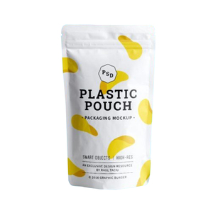 Custom Food Grade Logo Plastic Printed Resealable Zipper Frozen Dry Food Grade Stand Up Packaging Mylar Pouch Doypack Bag