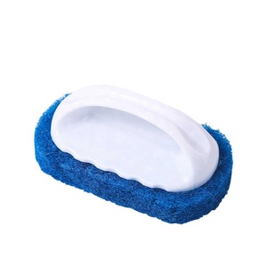 2pcs Cuisine Avec Poignée Brosse De Nettoyage Ménage Décontamination Vaisselle Pot De Lavage Outil <span class=keywords><strong>Magique</strong></span> Tuile De Baignoire - Product Image 1