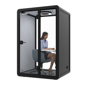 Cabine de réunion Portable et insonorisée, mobile, acoustique, pour bureau privé, cabine de téléphone, Studio de travail, cabine sonore - Product Image 3