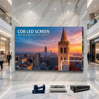 COB P1.25 600*337.5mm İç Mekan LED Ekran Yüksek Parlaklık HDR10+ 1080P 3 Yıl Garantili Dijital Tabela Mini LED Ekran Konferans