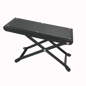 Repose-pieds de <span class=keywords><strong>guitare</strong></span> CT-311 réglable en métal <span class=keywords><strong>guitare</strong></span> acoustique en métal anti-dérapant repose-pieds pliant pédale 4 hauteurs <span class=keywords><strong>tabouret</strong></span> de <span class=keywords><strong>guitare</strong></span> - Product Image 2