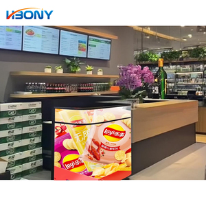 Liền mạch trực quan DJ bàn đứng mặt tiền gian hàng bục bảng xách tay LED Video màn hình hiển thị 1.8 DJ Booth - Product Image 1