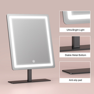 POWERME Three Color Lighting Modes Lighted Makeup <strong>Mirror</strong> Smart Touch Control <strong>Vanity</strong> <strong>Mirror</strong> <strong>with</strong> Lights - Product Image 3