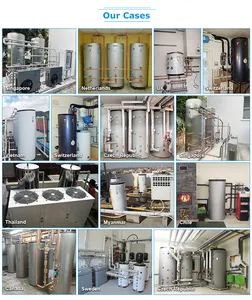 SST IS09001/CE/filigrana fornitore cinese scambio termico serbatoi verticali da 100 a 1000 litri