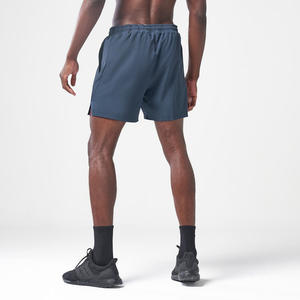 Pantalones cortos deportivos de verano transpirables de secado rápido de lona formal con logotipo personalizado al por mayor para hombre de talla grande y cintura alta para gimnasio Atlético - Product Image 2