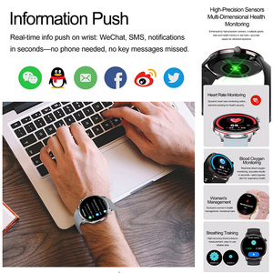 Montre connectée HK36, écran tactile AMOLED 1,32 pouces, appels Bluetooth, NFC, moniteur de fréquence cardiaque, étanche IP67, montre multisports - Product Image 2
