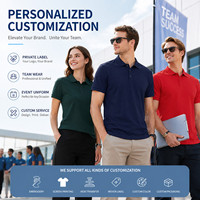 Chemise Unisexe Formelle Personnalisable avec Logo, Coton Peigné et Polyester 210 GSM, Haute Élasticité, Respirante, pour Entreprises
