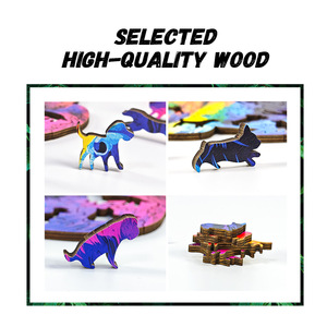 <span class=keywords><strong>Puzzle</strong></span> en <span class=keywords><strong>bois</strong></span> A3 personnalisé Prem Eco, impression par transfert thermique, <span class=keywords><strong>bois</strong></span> de chêne, revêtement à la cire d'abeille, fourniture OEM, décoration murale, cadeau, ensemble de jouets - Product Image 4