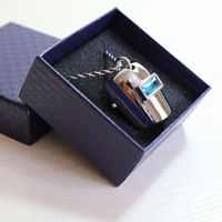 Drop Ship Casque de Soudage Charm Masque Design Acier Inoxydable Soudeur Capuche Pendentif Collier