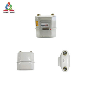 ZHONGYI Ultrasonic Gas <b>Meter</b> Plastic G1.6 G2.5 Horizontal with NB-IoT Wireless Remote Valve Control and 0.016-6 M/h <b>Flow</b> Rate - Product Image 1