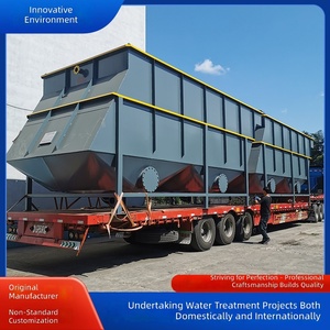 Modularer Lamellenabscheider: Schrägplattenabscheidungsanlage für die Aufwertung von städtischen Abwasserbehandlungsanlagen zur Schlammbeseitigung - Product Image 4