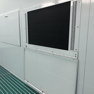 Sistema de calefacción infrarrojo eléctrico aprobado por la CE, cabina de pulverización de iluminación LED para coches diésel/eléctricos, pintura de coches, 6900x3900x2700mm - Product Image 2