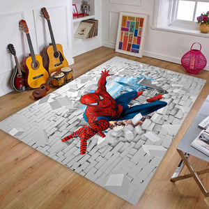 Alfombra Infantil 3D con Diseño <span class=keywords><strong>de</strong></span> Héroes, Antideslizante, para Dormitorio o Sala <span class=keywords><strong>de</strong></span> Juegos <span class=keywords><strong>de</strong></span> Niños - Product Image 5