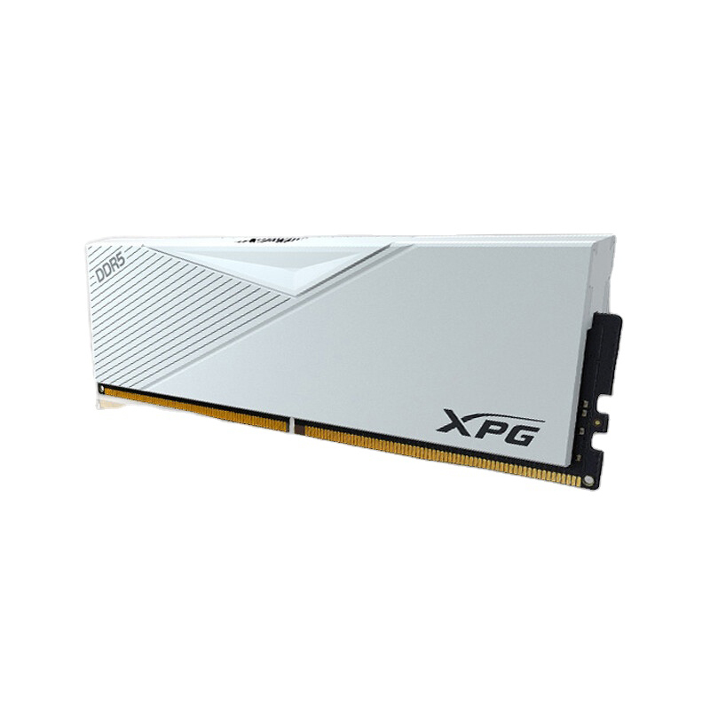 Настольная память AS Us DATA 16 ГБ DDR5 5200 МГц XPG LANCER, белая карта памяти, карта памяти ram ECC Rom Ram