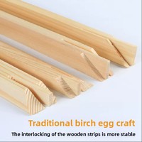 Bingkai Foto Rakitan LH yang Ditebalkan dengan Struktur Dovetail Tebal 1.5  Model Kayu Longgar 2.7