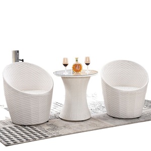 Silla de jardín Patio Jardín de lujo Ratán Muebles de salón hechos a mano al aire libre - Product Image 2
