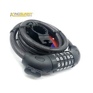 Accessoires de véhicule Serrure à code pour <span class=keywords><strong>Xiaomi</strong></span> <span class=keywords><strong>M365</strong></span>/<span class=keywords><strong>Pro</strong></span> Pièces de rechange pour scooter électrique Sécurité universelle Antivol Serrure de longueur 1.2m - Product Image 5