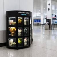 Máquina Expendedora Automática de Regalos y Flores para Hoteles de Lujo, con Pantalla Táctil Inteligente, Sin Personal, 24/7, SDK, Acero Inoxidable, Basada en la Nube