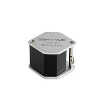 GemTrue 10x Triplet Diamond Loupe 20.5mm High Precision Jewelry Magnifier