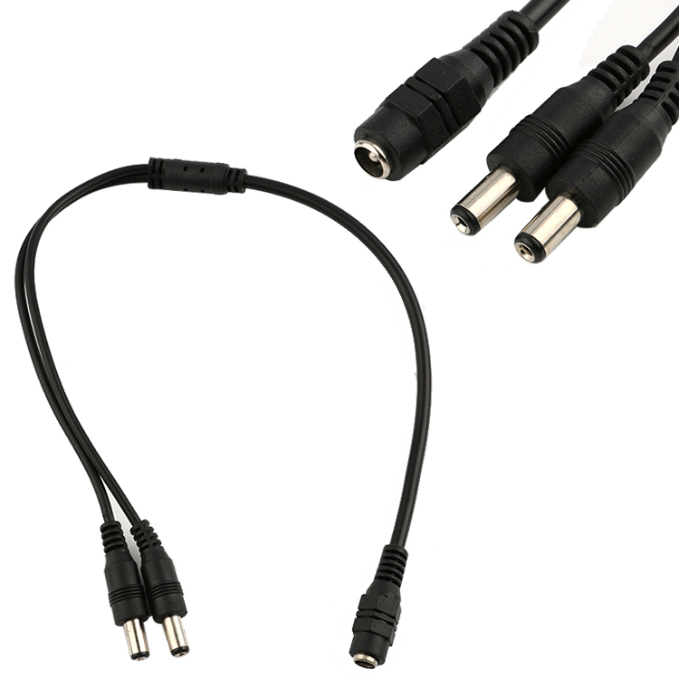 60W 5.5x2.1mm Photovoltaic Solar Cable Female To Male DC Power
