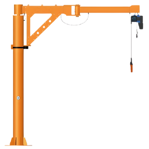 Belastbare Säulenmontierte Klappbare Auslegerkran mit Flexiblem Arbeitsbereich für Lagerhaltung - Product Image 5