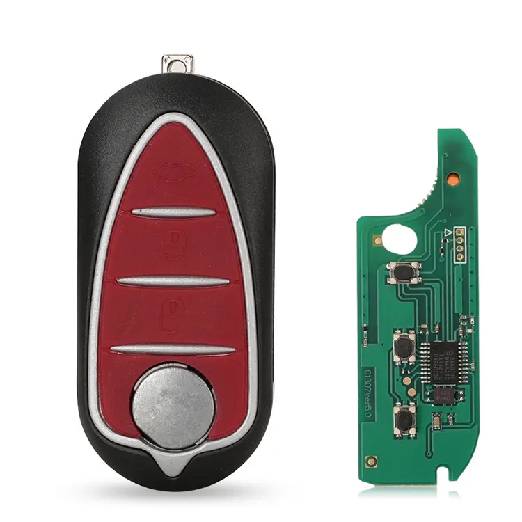 3 кнопки Автомобильный Дистанционный ключ для Alfa Romeo Mito 2008-2015 Giulietta 2010-2016 433 МГц MARELLI BSI автомобильные ключи