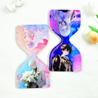 Logo personnalisé populaire sablier acrylique Quicksand liquide voyageur debout paillettes Anime faire votre propre conception