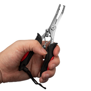 Lu Ban's Work Fishing Pliers Stainless Steel Multi-functional Lure <b>Shears</b> Line Cutter Hook Remover <b>Tool</b> - Product Image 2