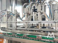 Machine automatique de remplissage et de bouchage de sachets à bec verseur pour liquides, boissons, jus et sauces