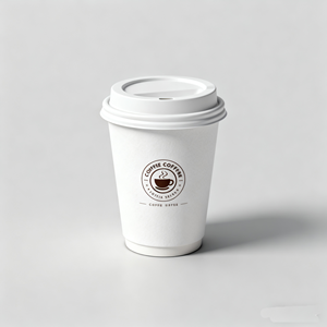 Custom Wholesale Double Walled Perfect Touch <strong>Hot</strong> Drinks White Insulated Disposable Cocoa <strong>Chocolate</strong> <strong>Hot</strong> <strong>Cups</strong> with Lids - Product Image 5