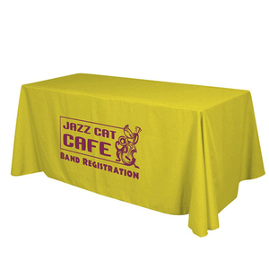 Tùy chỉnh nhuộm thăng hoa in 4ft 5ft 6ft 8ft bảng Runner triển lãm thương mại thể thao Khăn trải bàn bảng Bìa ném cho sự kiện khuyến mãi - Product Image 4