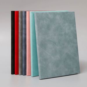 Classic Business Office Custom A5 Daily <b>Planner</b> Leather Notebook Journal Promotional Use 100 Pages Glue Bound - Product Image 1