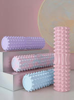 Rouleau de massage en mousse EVA haute densité pour points de pression, colonne de yoga, massage des tissus profonds, avec logo personnalisé, pour la récupération musculaire - Vente en gros