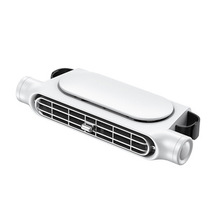 Ventilateur rechargeable en plastique de ventilateur de refroidissement de voiture de charge USB blanc durable de haute qualité - Product Image 1