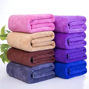 फैक्टरी गर्म बिक्री उच्च गुणवत्ता नरम microfiber स्नान तौलिया कस्टम लोगो होटल घर चेहरा शोषक वयस्क स्नान तौलिए