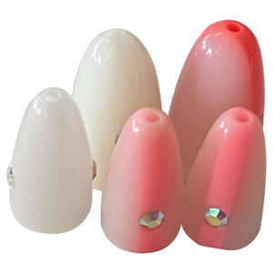 Jig de pêche à la traîne Octopus 19mm/22mm, leurres de pêche à la traîne, têtes de leurres de pêche avec yeux 3D, tête de jig Octopus - Product Image 3