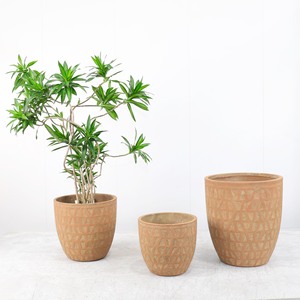 Maceta <span class=keywords><strong>de</strong></span> Cemento Extra Grande <span class=keywords><strong>de</strong></span> Estilo Nórdico, Resistente a la Corrosión, para Interiores/Exteriores, para Plantas Verdes - Product Image 3