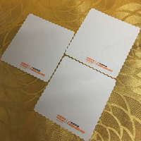 Autocollant adhésif personnalisé à double face, impression sans colle, code QR transparent, numéro de série, autocollant statique pour voiture