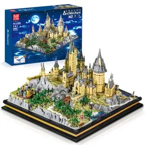 Nouvelle Arrivée Moule Roi 22004 château magique blocs de construction magnétiques compatibles avec toutes les grandes marques pour legoing maison