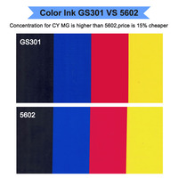 Encre DTF CMYK blanche haute densité sans colmatage 1000 ml de qualité supérieure pour imprimantes Epson L1800 I3200 XP600 TX800 I1600 DX5