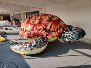 Maßgefertigte Aufblasbare Schildkröten-Modelle, Geeignet für Kommerzielle Veranstaltungen, Ausstellungen und Großveranstaltungen - Product Image 2