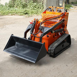 Mini-chargeuse sur chenilles pour démolition intérieure, performances stables, travail sur petite surface, polyvalente - Product Image 4