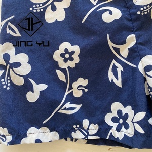 Shorts de Baño Personalizados para Niños Pequeños, Diseño Hawaiano, Fabricante de Shorts para Niños, Shorts de Poliéster Reciclado - Product Image 4