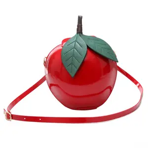 custom Fruit appearance faux leather phone women crossbody bag