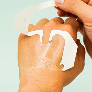 Pansement fixe transparent, respirant et imperméable pour canule IV, hypoallergénique, <span class=keywords><strong>kit</strong></span> de démarrage IV à usage médical jetable - Product Image 4