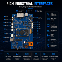 Módulo de Pantalla TFT Industrial de 7 Pulgadas con Android/Linux, 1024x600, Rockchip RK3568B2, 2GB DDR4, 8GB EMMC, Amplio Rango de Temperatura, I/O Enriquecidos, Inteligente