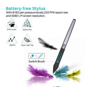 Tablette graphique numérique électronique <span class=keywords><strong>Huion</strong></span> <span class=keywords><strong>H640P</strong></span> pour concepteur, animateur, débutant - Product Image 5
